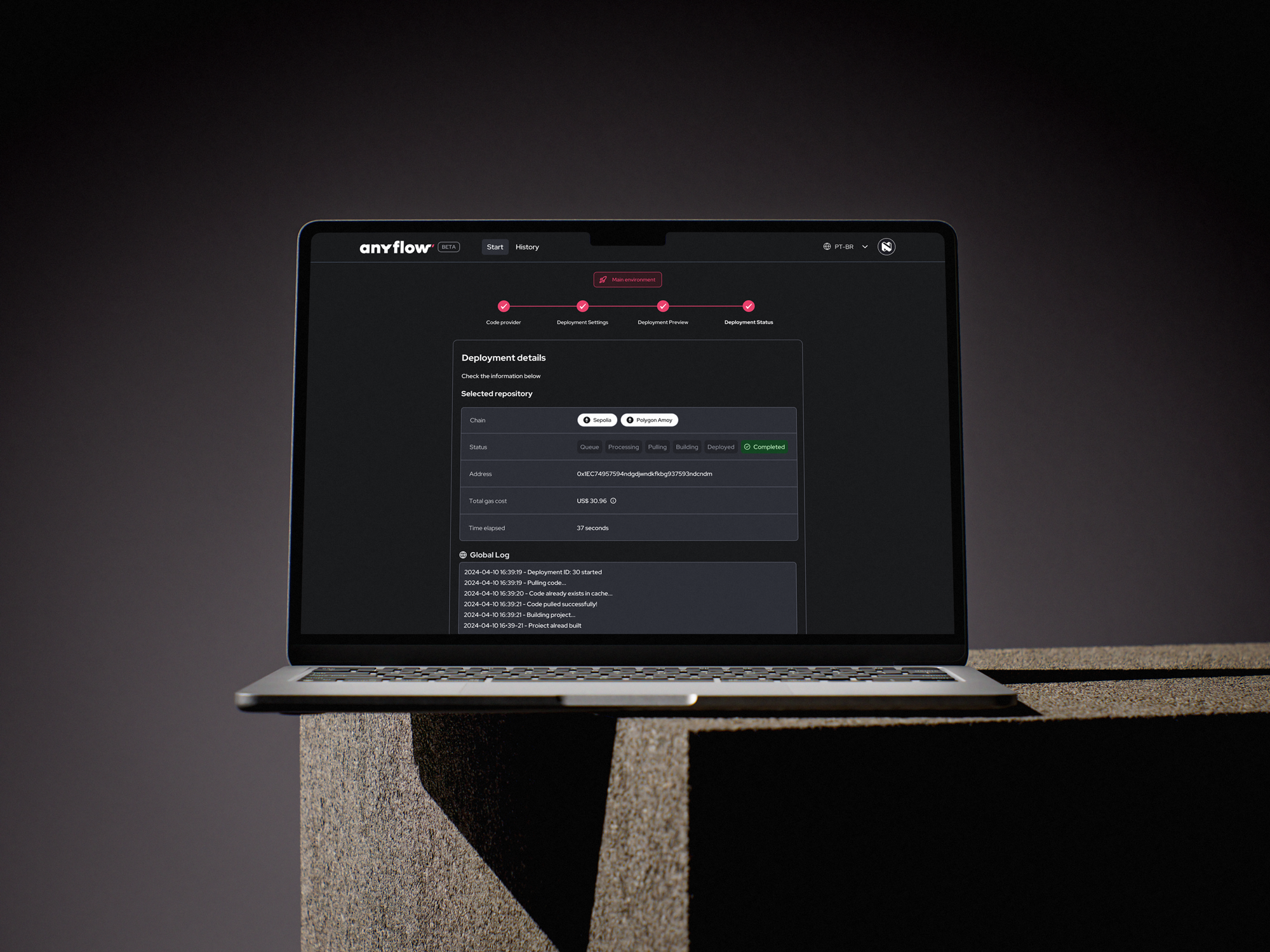 Anyflow — mockup