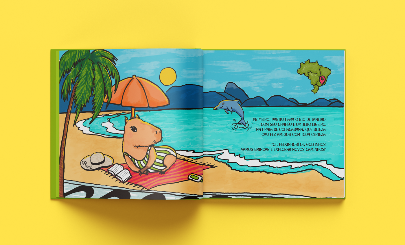 Capivara Cau — illustration 03