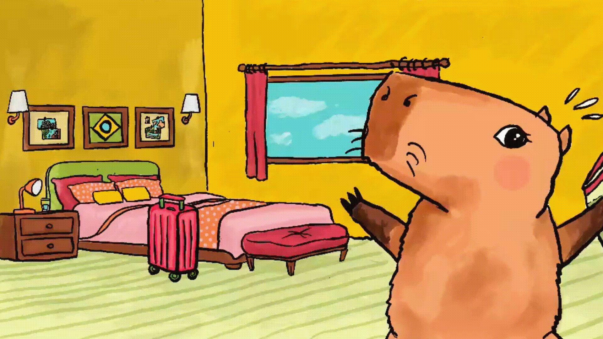 Capivara Cau — animation 04