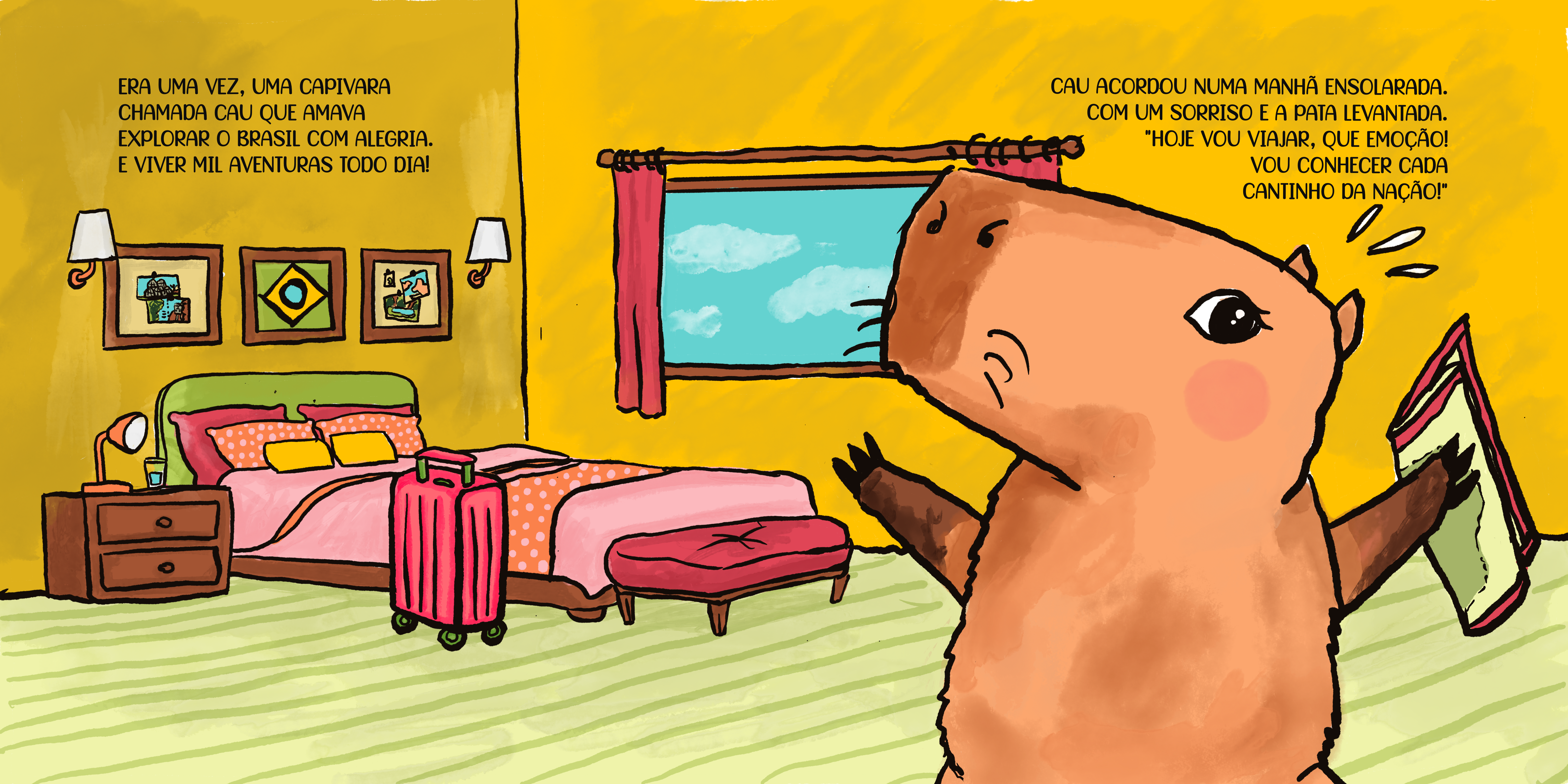 Capivara Cau — illustration 05