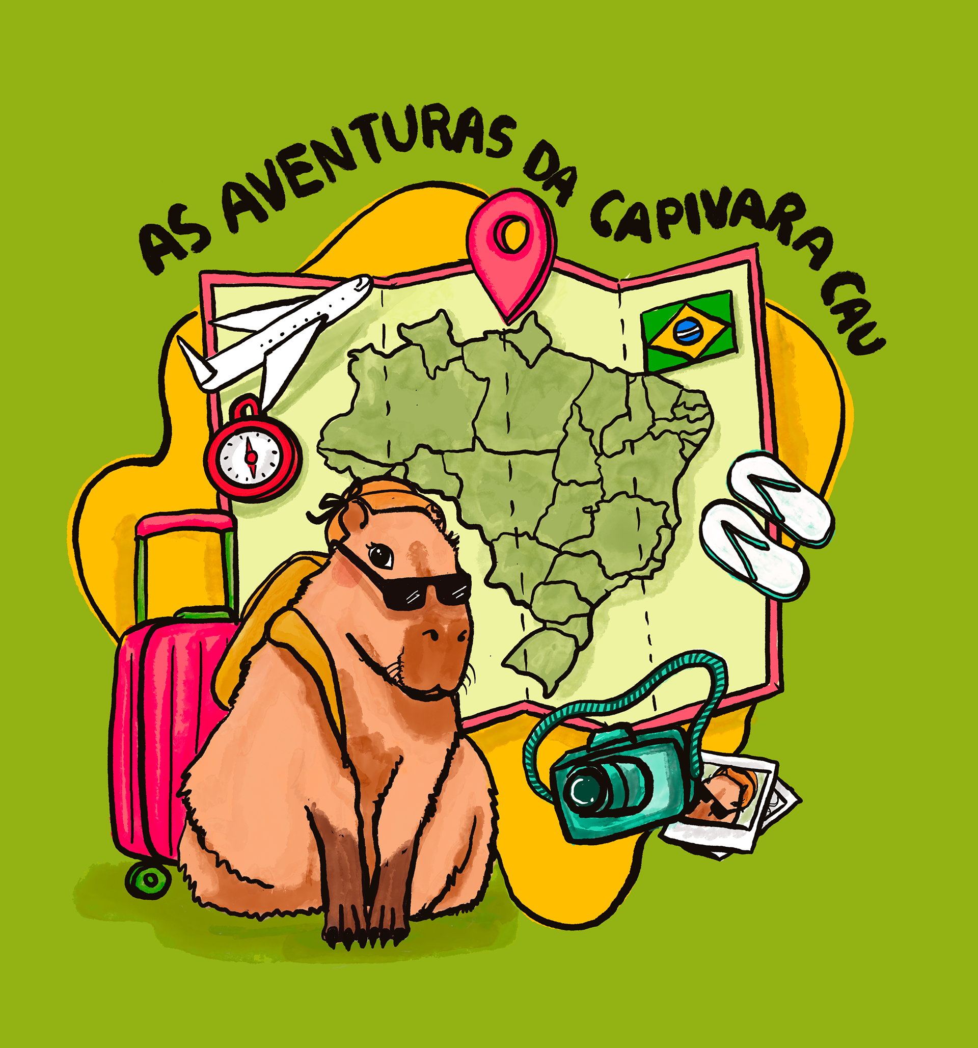 Capivara Cau — illustration 07