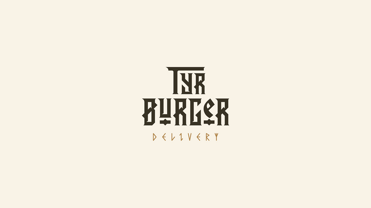 TYR Burger — visual identity 04