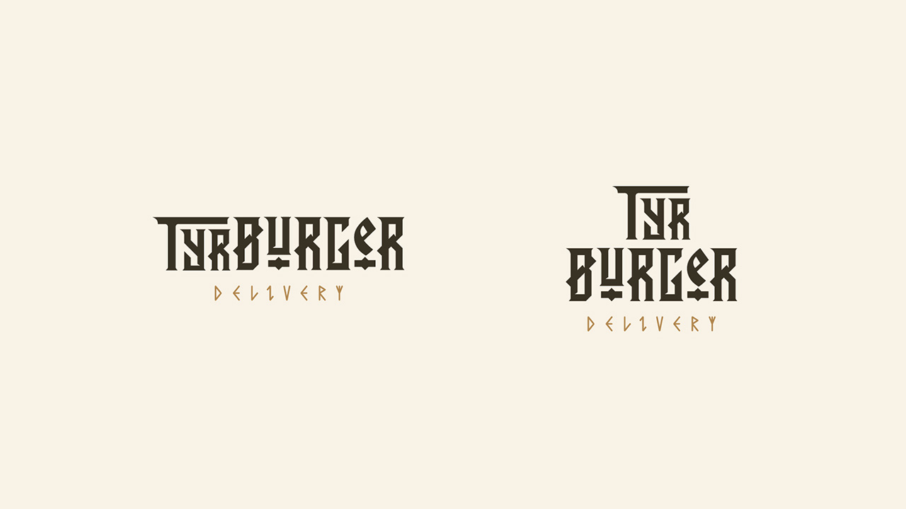 TYR Burger — visual identity 10