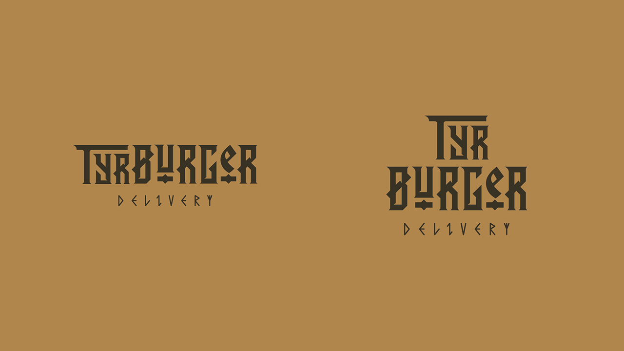 TYR Burger — visual identity 14