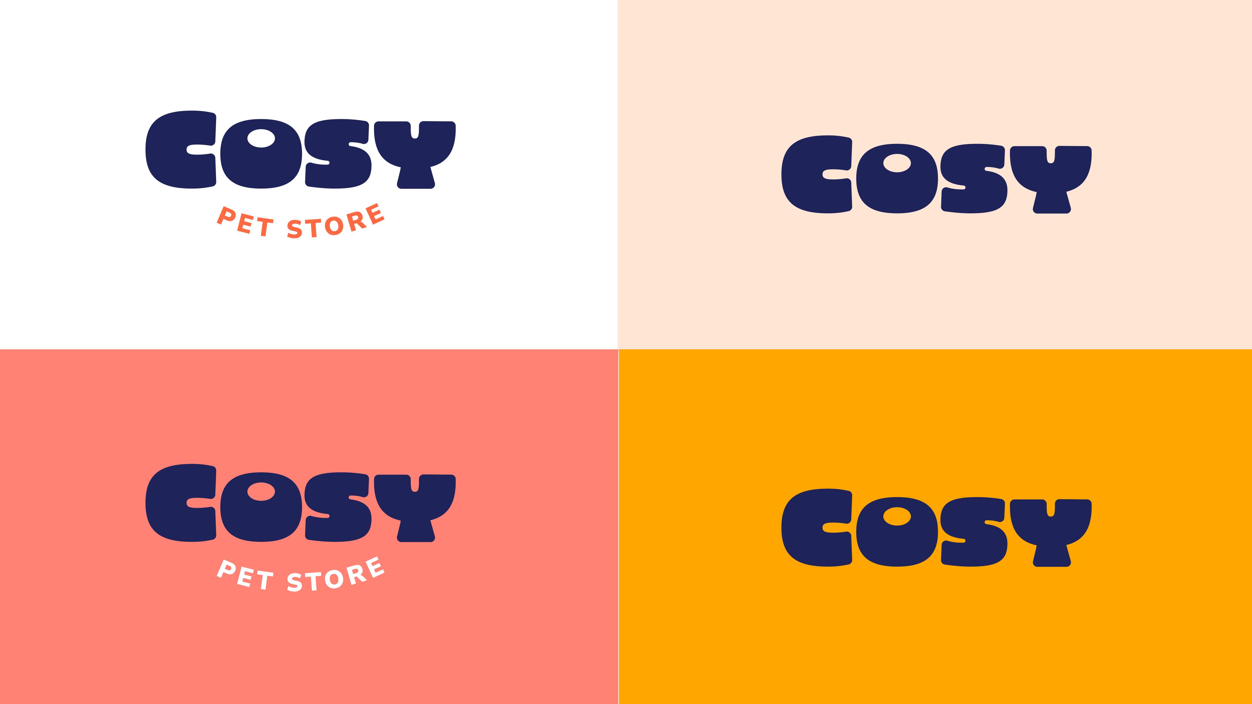 Cosy — pet shop visual identity 09