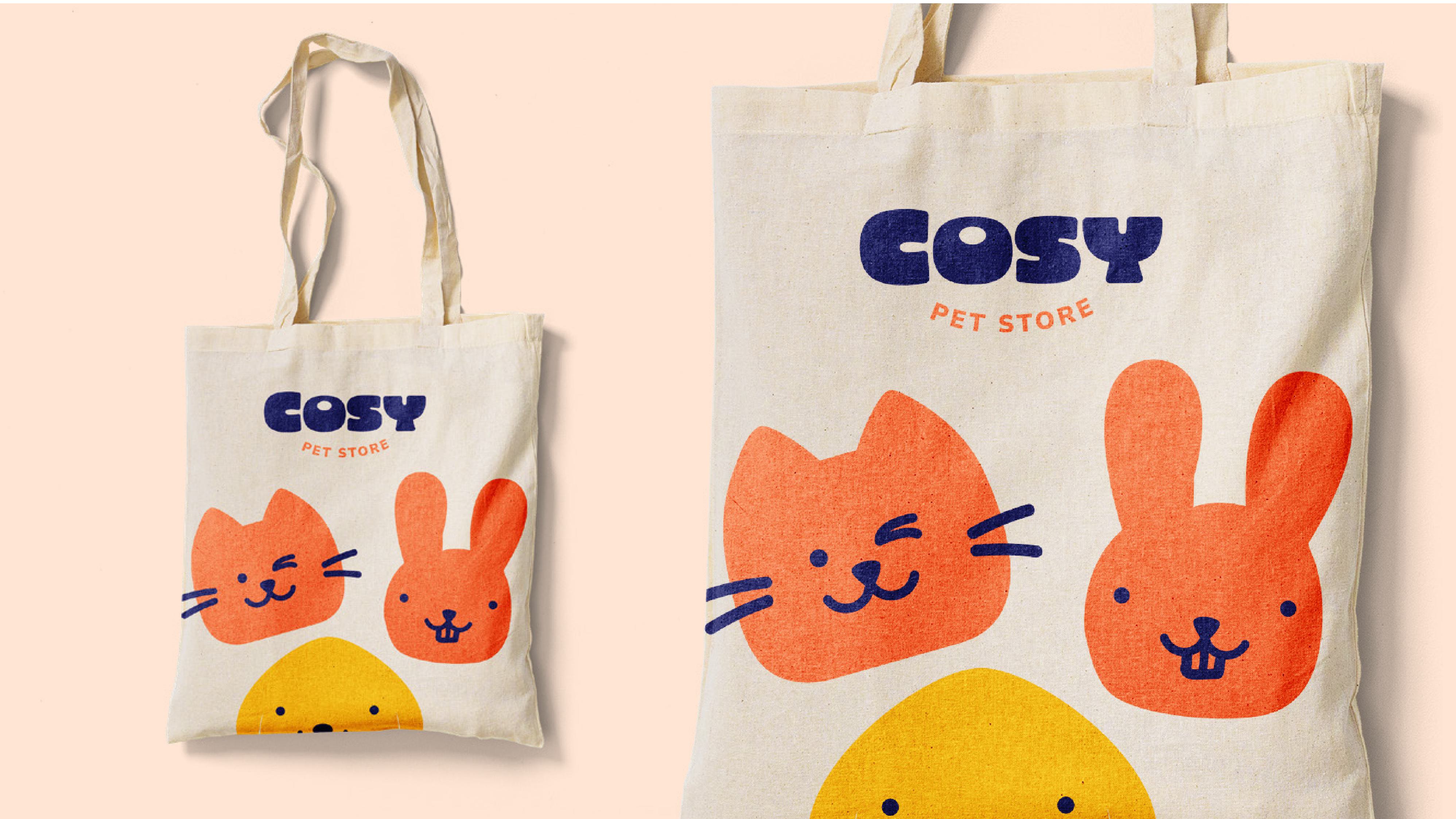Cosy — pet shop visual identity 12