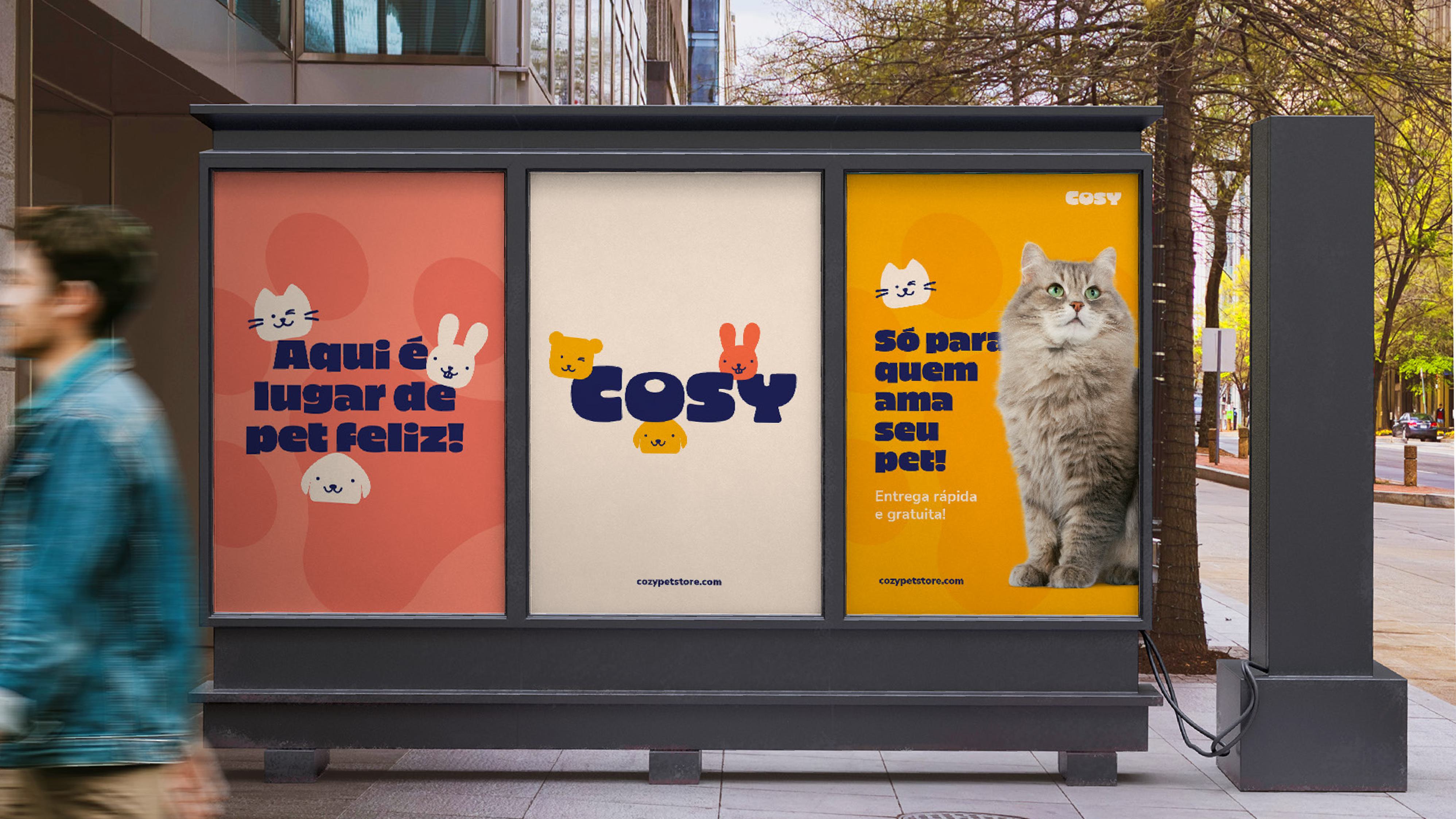 Cosy — pet shop visual identity 13