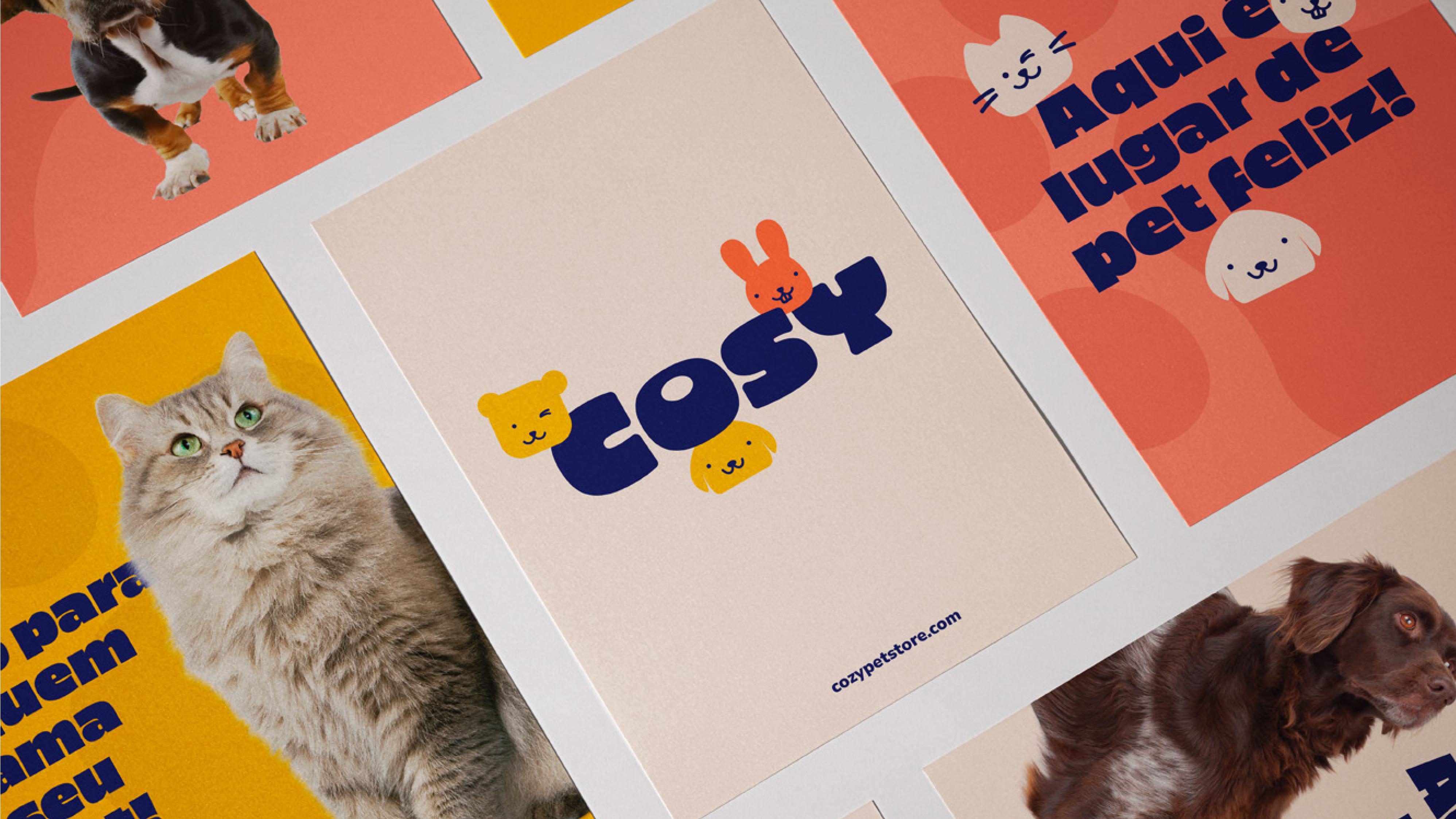 Cosy — pet shop visual identity 19