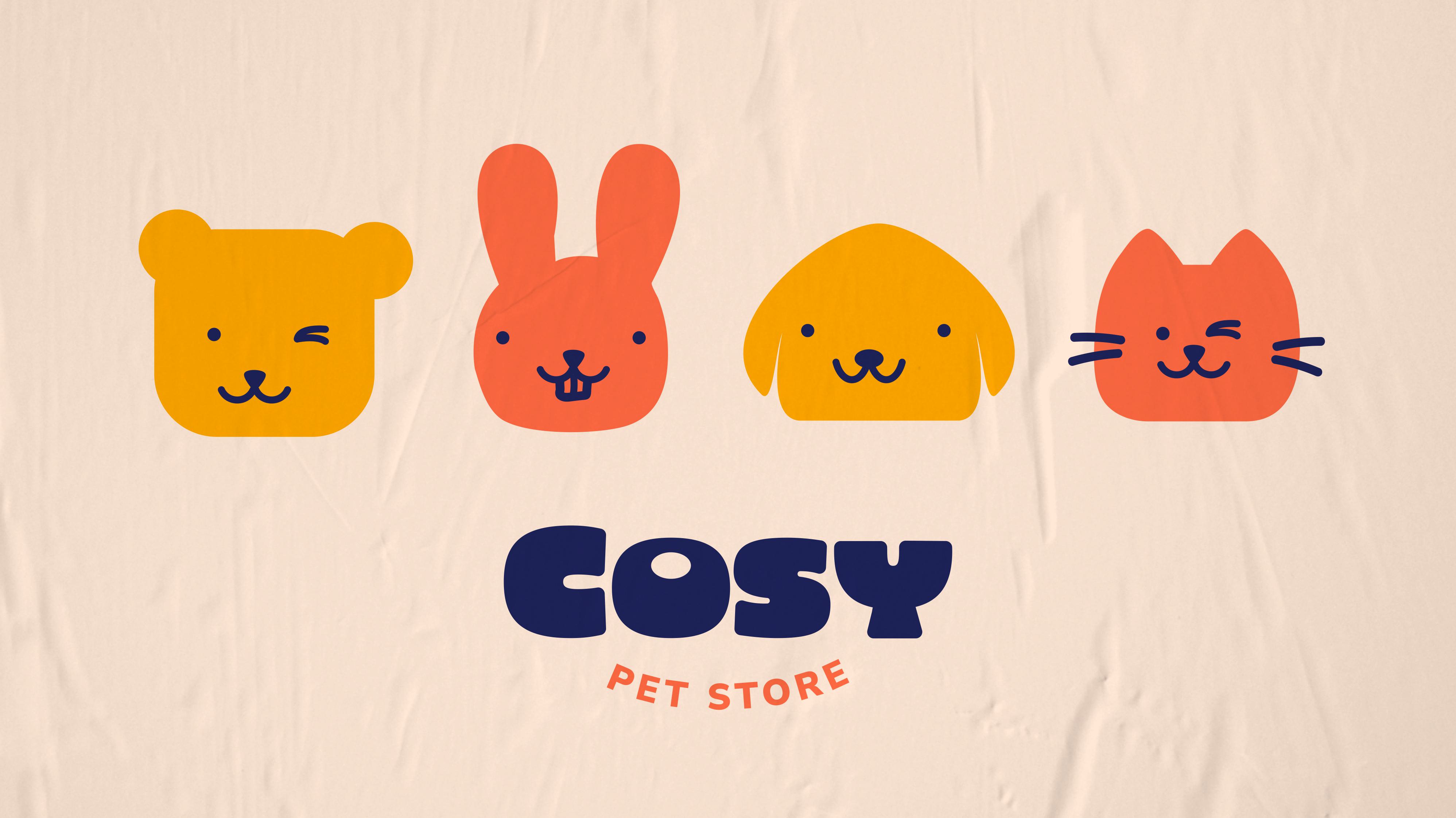 Cosy — pet shop visual identity 22