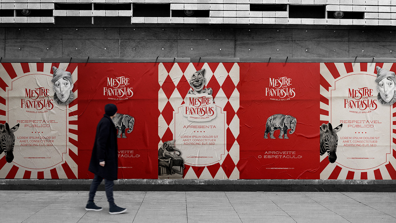 Mestre das Fantasias — visual identity 01