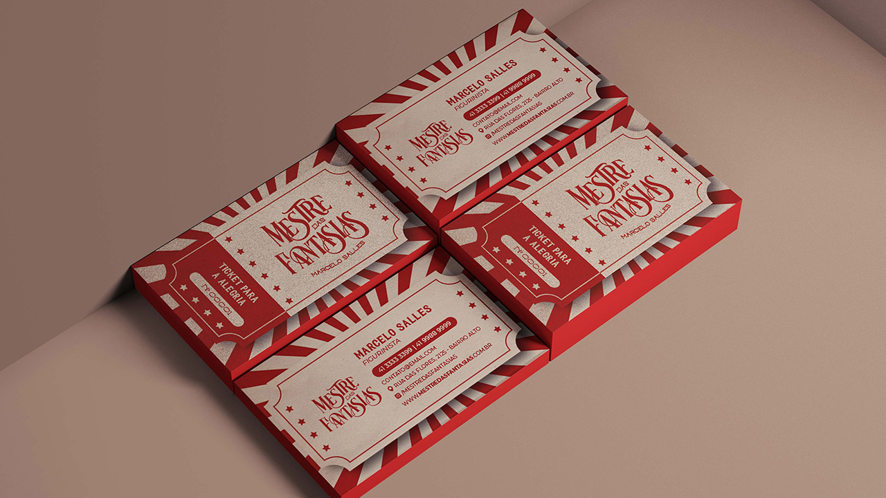 Mestre das Fantasias — visual identity 10