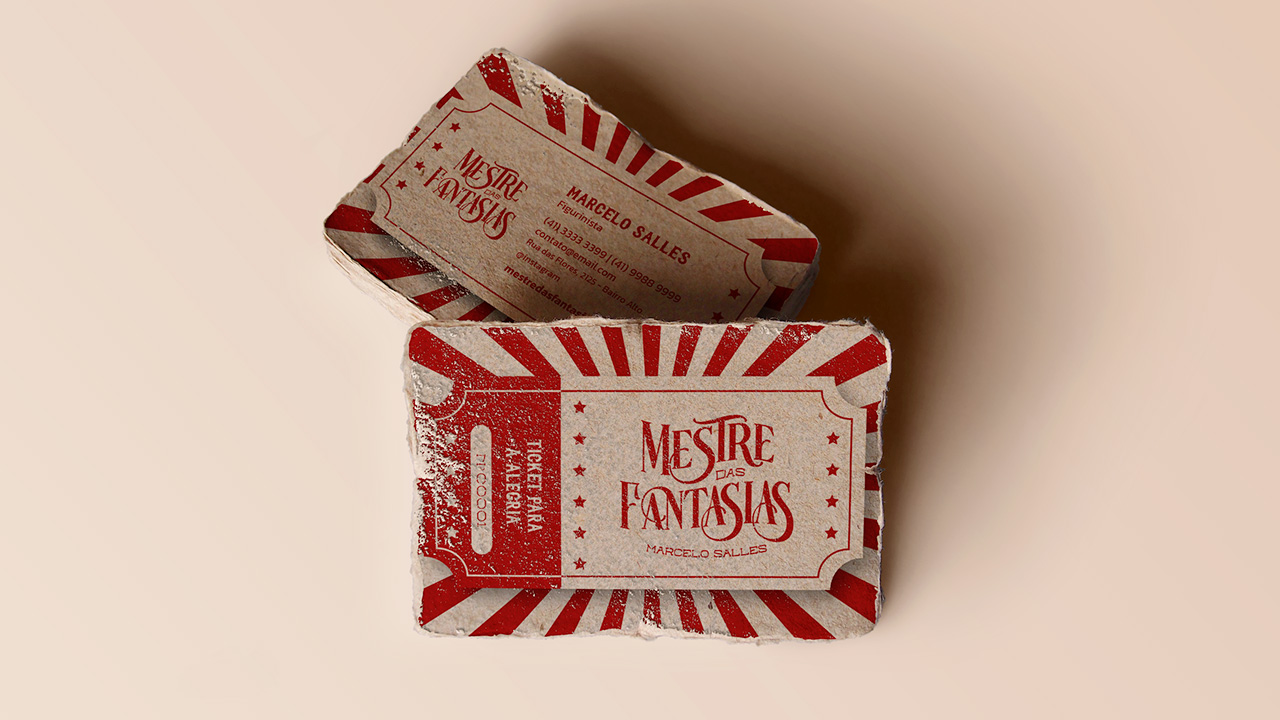 Mestre das Fantasias — visual identity 11