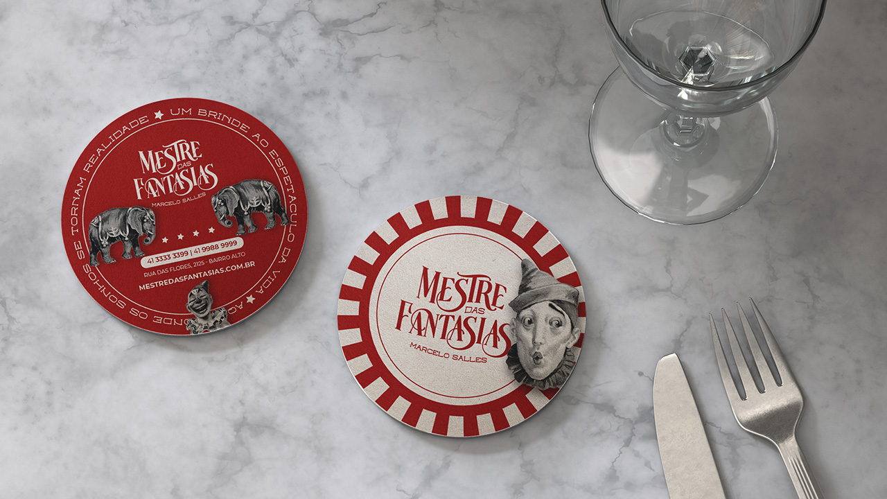 Mestre das Fantasias — visual identity 15