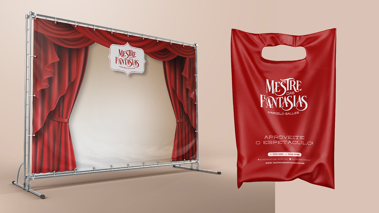 Mestre das Fantasias — visual identity 17